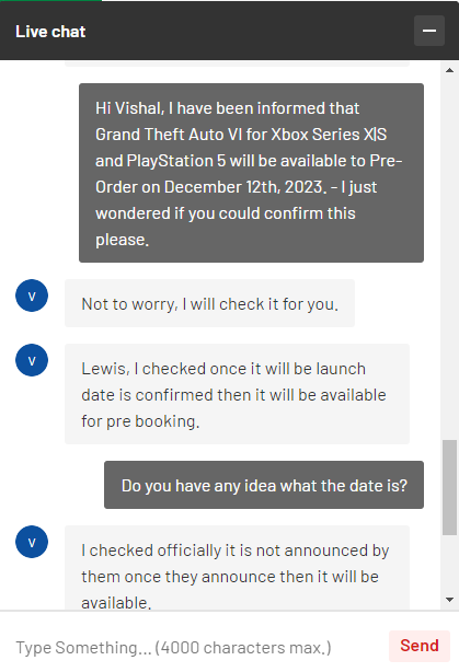零售商澄清《GTA6》12月开启预购：得等到R星宣布
