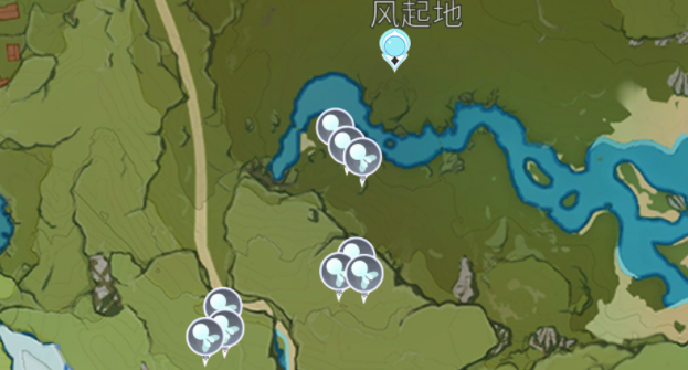 原神风种子地图位置