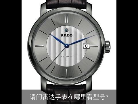 rado黑色款型号怎么看，RADO手表型号怎么查